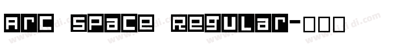 Arc Space Regular字体转换